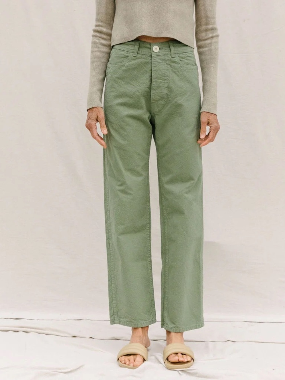 Jesse Kamm | Handy Pants in Olive Green 6